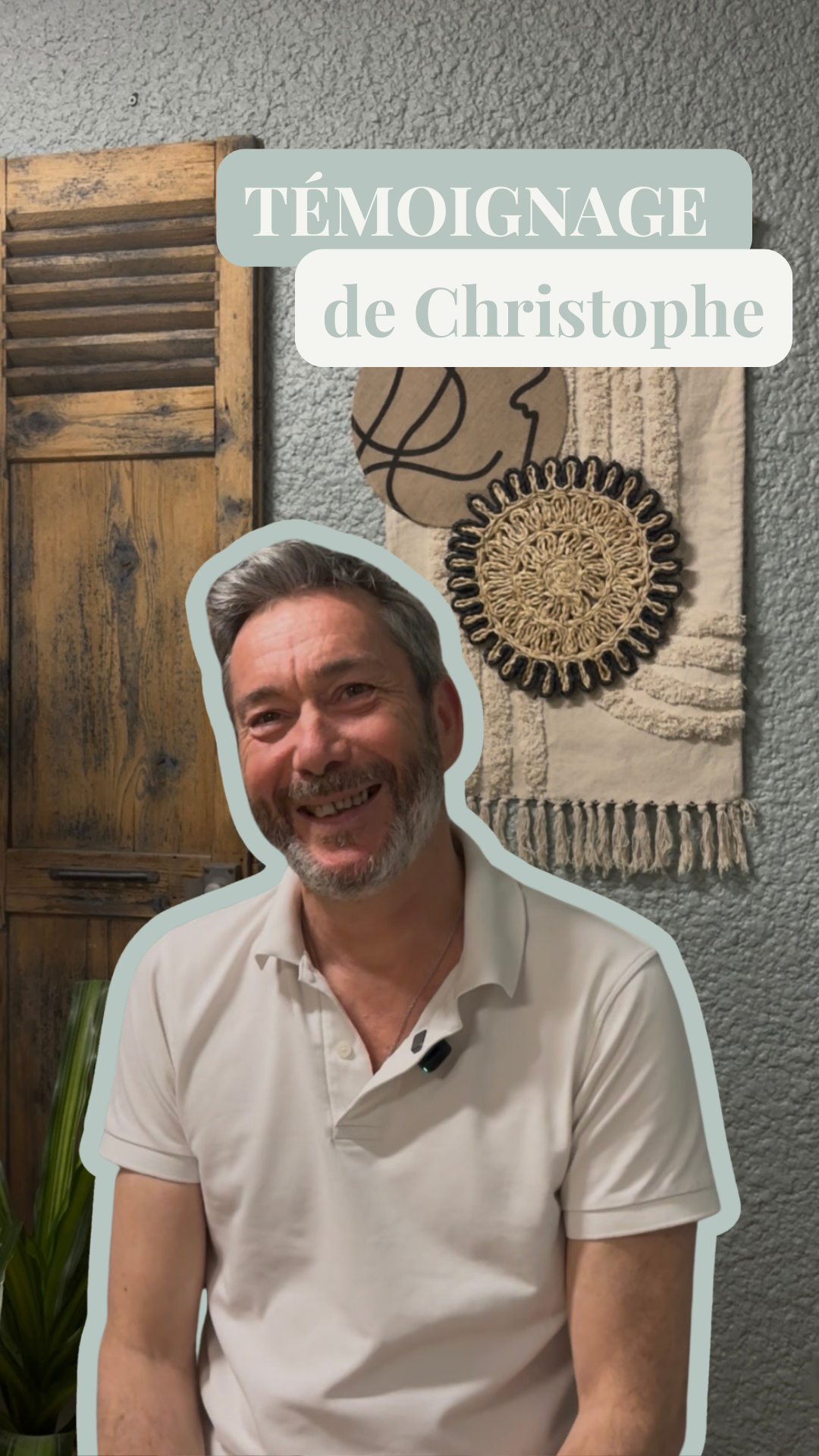 Témoignage Christophe, Yoga BFS Studio